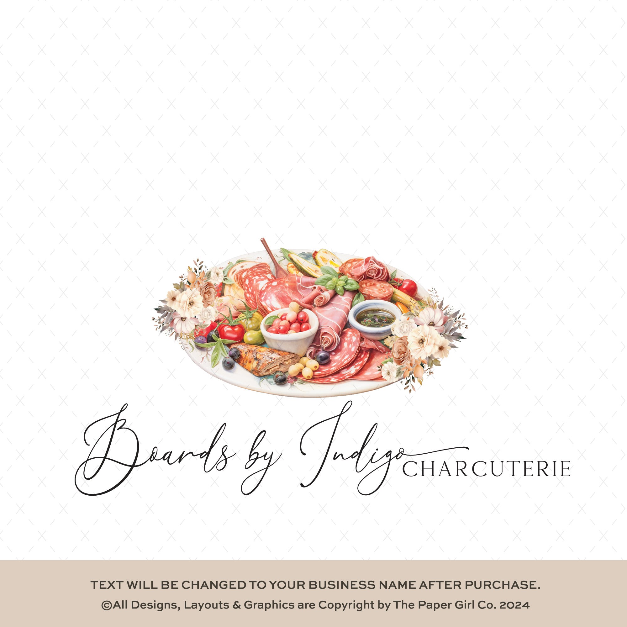 Cheese Board Logo | Branding Package | Food Logo | Charcuterie Logo Design | Party Logo | Custom Logo | Chef Logo | Business Logo