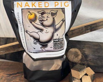 Verbessern Sie Ihren Grill mit Nacktschwein Bourbon Barrel BBQ Chunks!