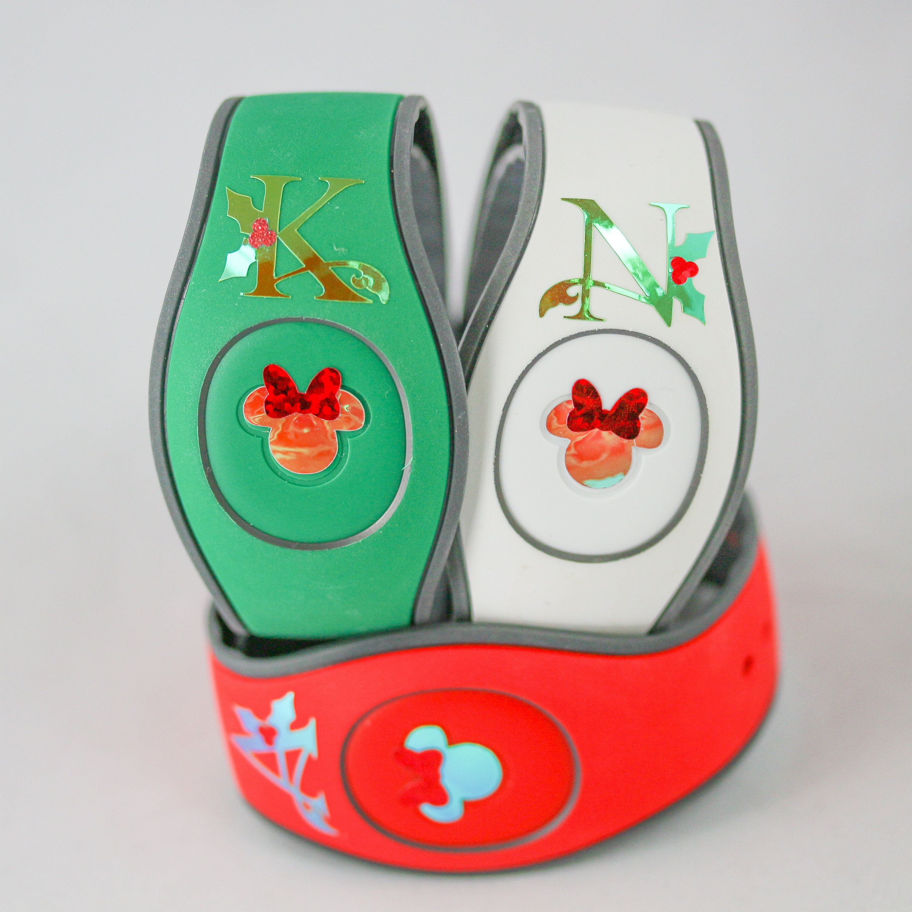 Christmas Disney Magic Band Decal 2.0 Hologram Etsy