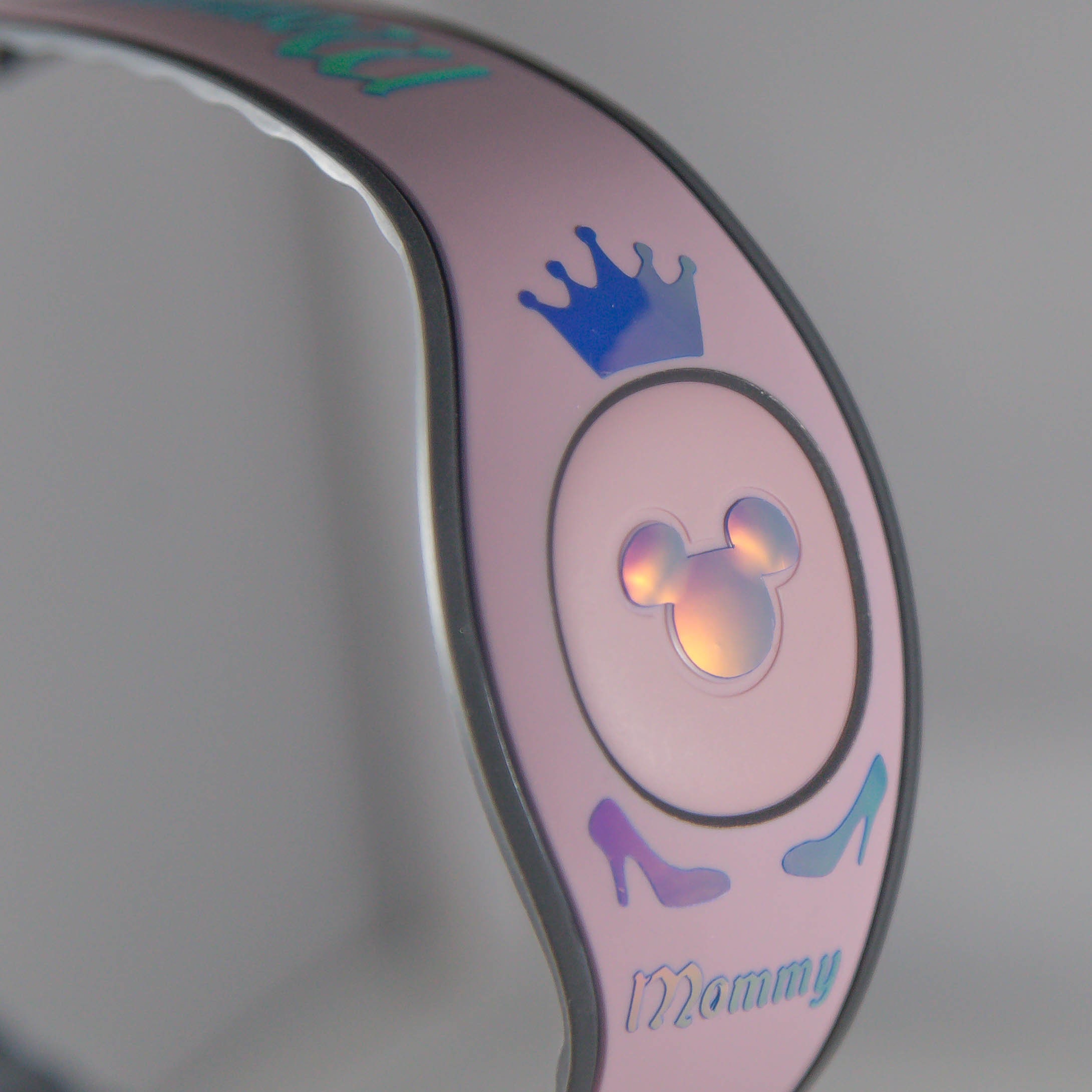 Disney Magic Band Decal 2.0 Holographic Personalized Name or Etsy