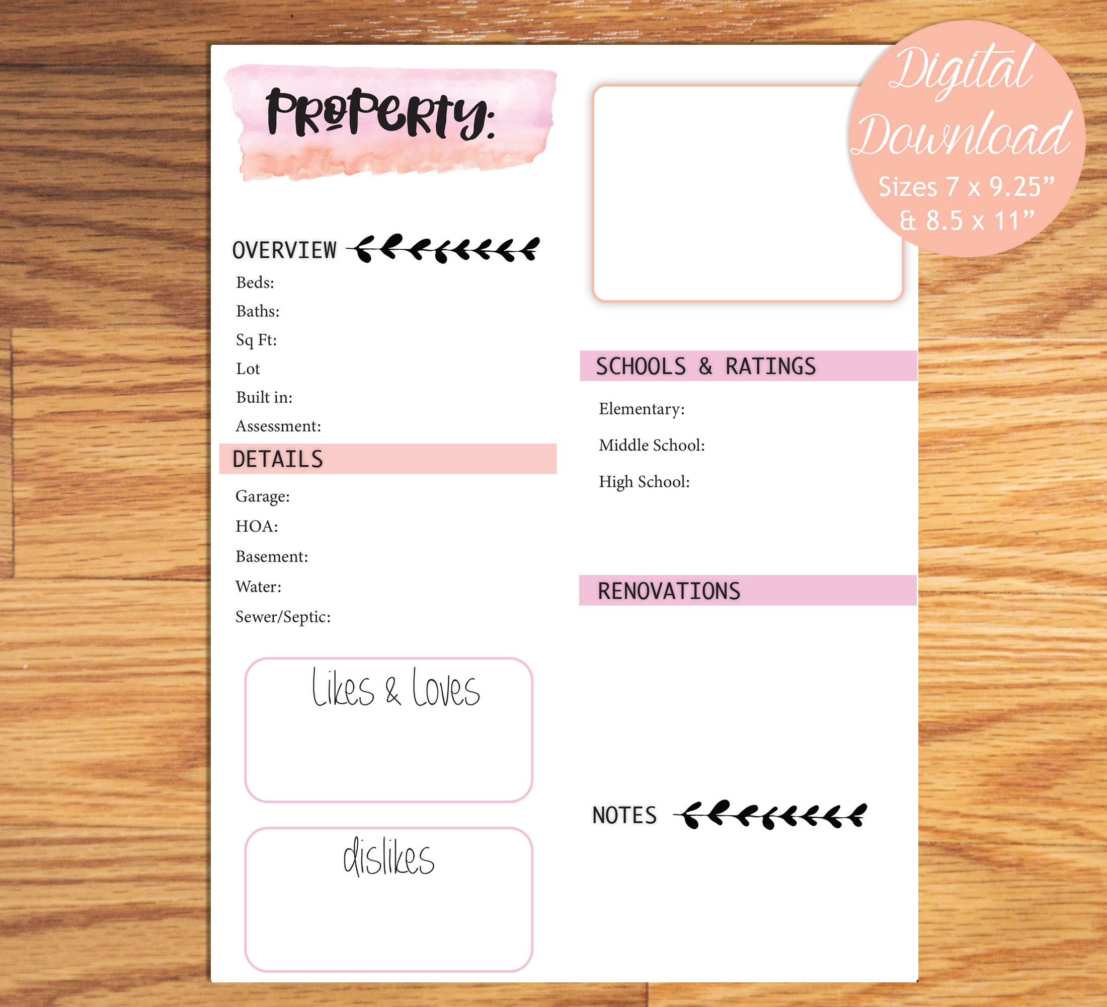 Real Estate Planner Real Estate Organizer Happy Planner | Etsy