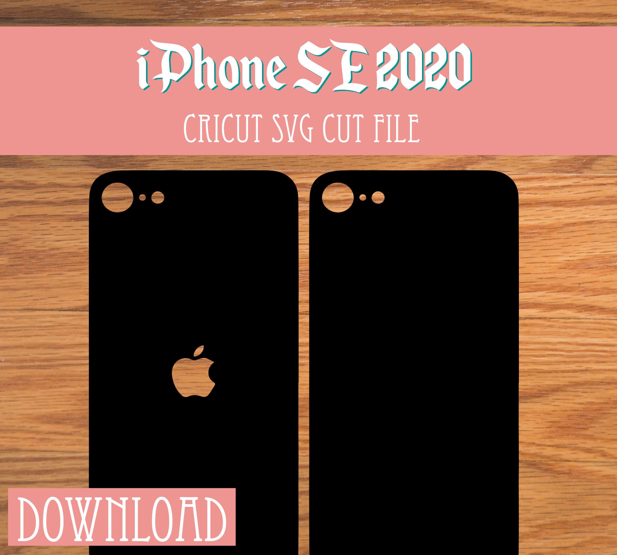 Download Iphone Se 2020 Svg Cut Template For Cricut Etsy