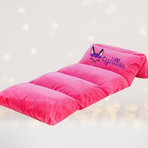 Hot Pink Pillow Bed, Hot Pink Pillow Bed Floor Lounger