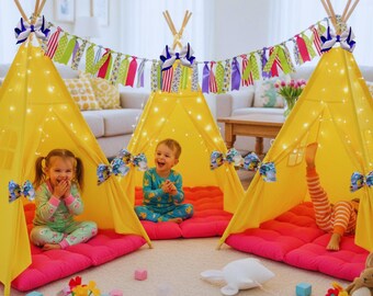 Pineapple Luau Sleepover Party Supplies Kit