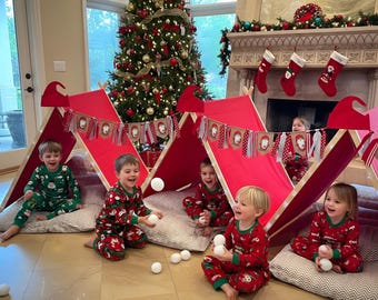 Gnome Christmas Party Sleepover Kit for 3 KIDS