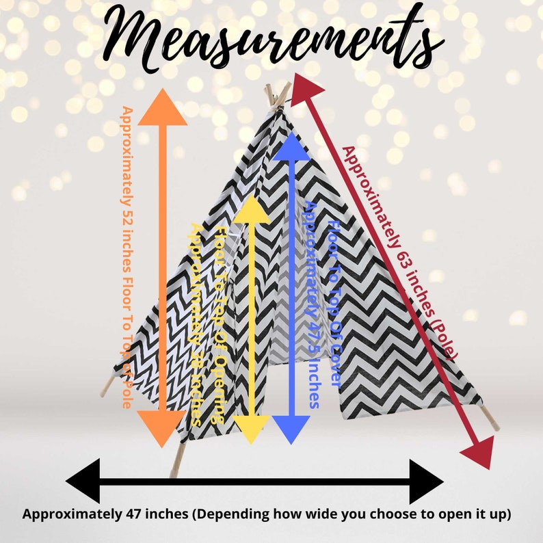 Halloween Glamping Tee Pee Tent Party Box for 3 Witches image 8