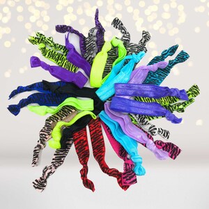 No Crease Hair Ties - Elastic Knot Ponytail Holders for All Hair Types