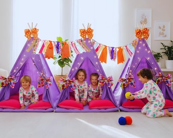 Rainbow Parties Ice Cream Sleepover Party Supplies Kit