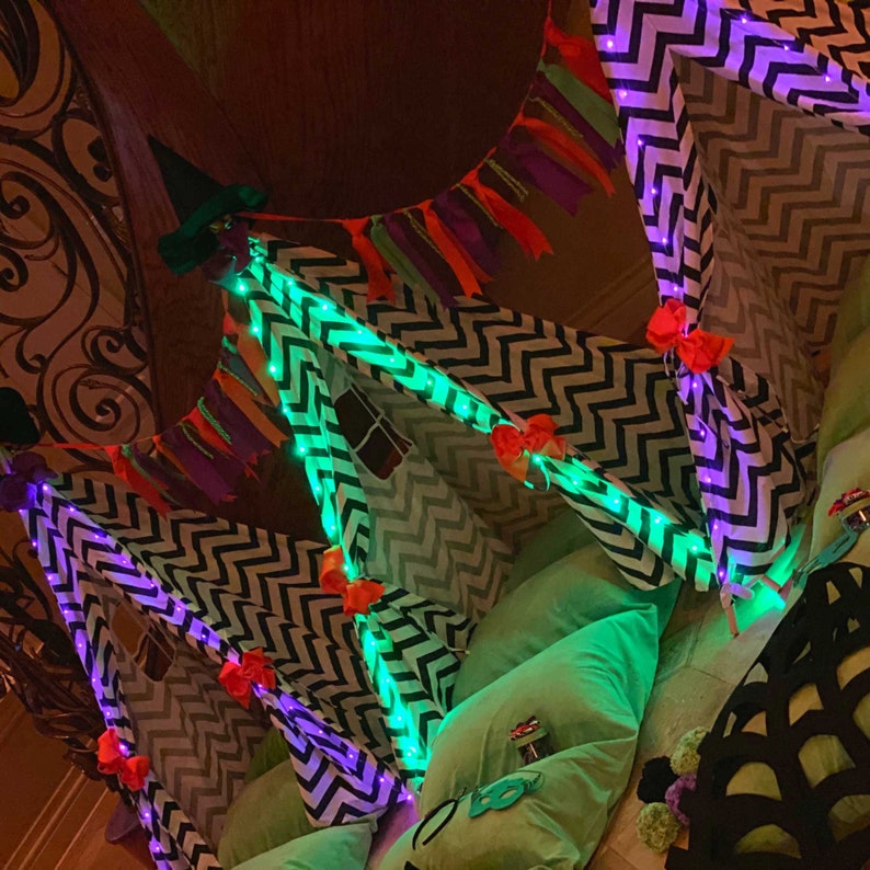 Halloween Glamping Tee Pee Tent Party Box for 3 Witches image 4