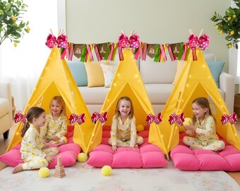 Lemon Party Supplies Sleepover Party Box