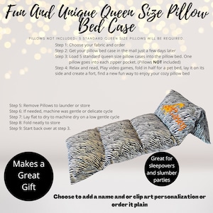 Zebra Kids Pillow Bed, Floor Lounger