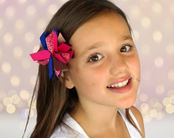 Mädchen Kleine Pom Pom Haarschleife