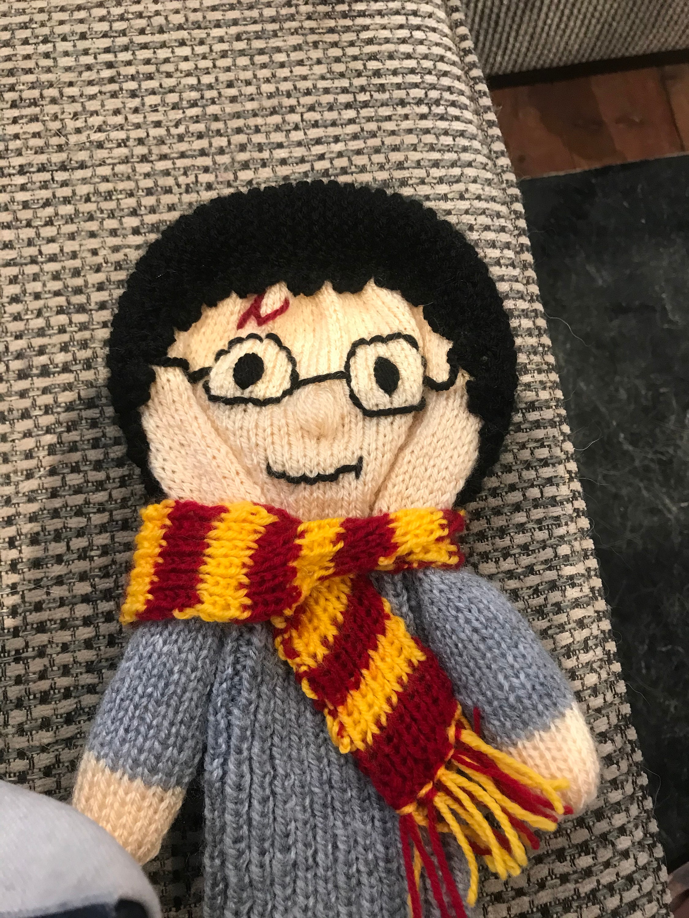 Hand knitted Harry Potter golf club cover driver Etsy
