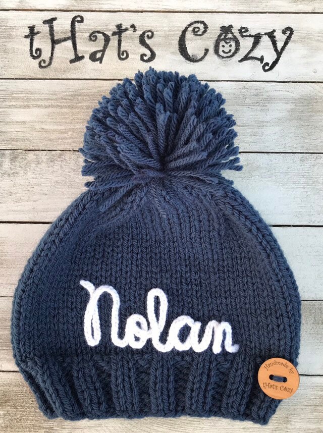 Kid's Hat, 0-4 yrs. Personalized, Custom, hand made.