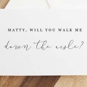 Carte à mon beau-père, carte à mon frère le jour du mariage, carte à mon père le jour de mon mariage