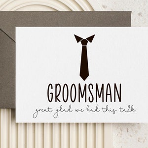 Proposition de mariage pour homme, carte Serez-vous le meilleur homme, Carte Serez-vous mon garçon d'honneur, Serez-vous notre huissier