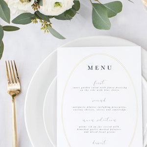Menu moderno stampabile, menu matrimonio acquerello, menu per addio al nubilato, menu baby shower stampabile, menu personalizzato, menu stampabile