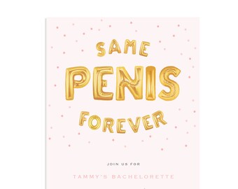 bachelorette invites etsy