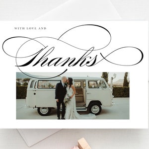 Hochzeit Dankeskarte, Hochzeit Dankeschön Postkarte, Hochzeitsfoto Dankeschön, Hochzeit Dankeschön