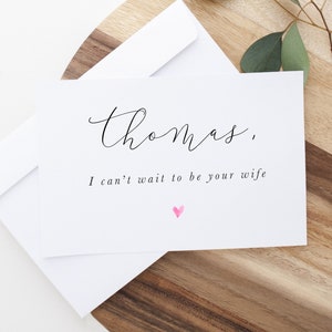 To My Groom On Our Wedding Day Card, To My Groom Card, Wedding Day Card to Husband, To My Husband, Wedding Day Card