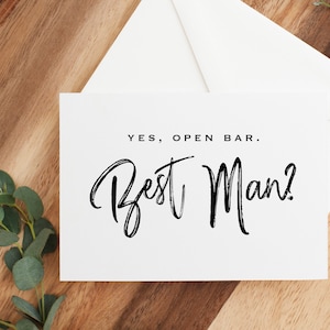 Groomsman Proposal Card, Groomsman Card, Best Man Card, Best Man Proposal, Will you be my Groomsmen Card, Will you be my Best Man Card