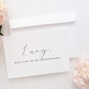 Will You Be My Bridesmaid Card, Bridesmaid Proposal Card Maid of Honor Proposal Card, I Can't Say I Do Without You Card, Bridesmaid Card