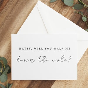 Carte à mon beau-père, carte à mon frère le jour du mariage, carte à mon père le jour de mon mariage
