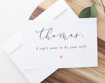 To My Groom On Our Wedding Day Card, To My Groom Card, Wedding Day Card to Husband, To My Husband, Wedding Day Card