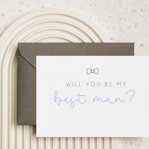 Willst du mein Groomsman sein, werden Sie meine Ringträgerkarte sein, werden Sie meine Trauzeugen vorschlagen