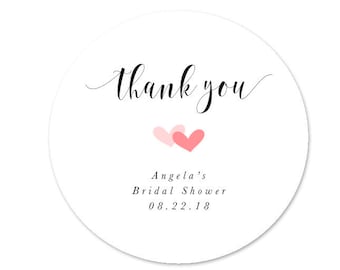 Thank You Stickers, Favor Stickers, Favor Thank You Sticker, Envelope Seals, Thank you label, Bridal Shower Favor Stickers, Business Sticker