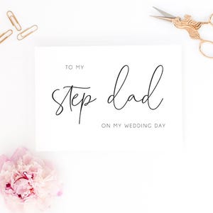 À mon beau-père pour mon mariage, à mon beau-père, à mon beau-père, à mon père, à mon père, à son mariage