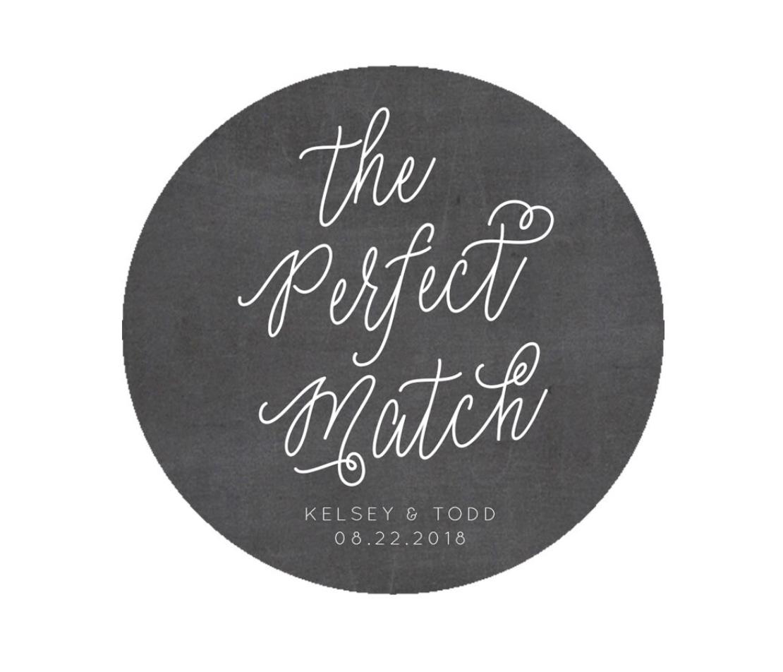 Round Gift Sticker Custom Round Favor Stickers: Wedding, Bridal, Baby Shower - Etsy