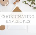 Coordinating Envelopes with Square Flaps – Custom Color Option