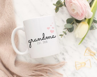 Grandma Mug, Grandpa Mug, Pregnancy Announcement Mug, Pregnancy Announcement Gift, Father&#39;s Day Mug, Mother&#39;s Day Mug