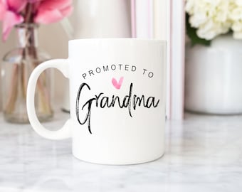 Grandma Mug, Grandpa Mug, Pregnancy Announcement Mug, Pregnancy Announcement Gift, Father's Day Mug, Mother's Day Mug