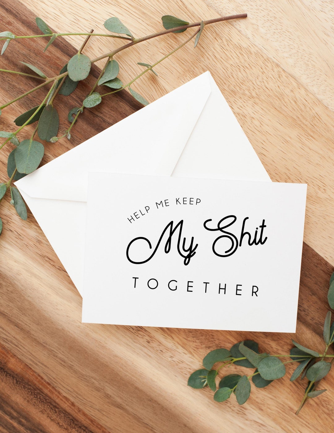 Help Me Keep My Shit Together Bridesmaid Proposal, Will You Be My ...