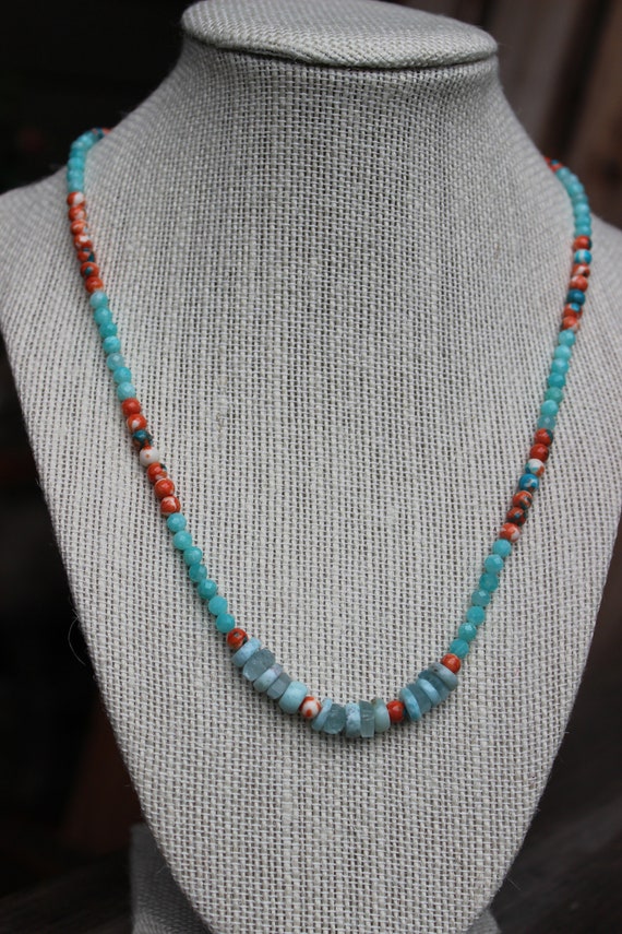 de amazonita brasileña joyería de piedras - Etsy México