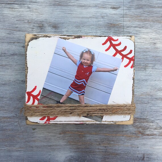 Small Sports Frame Horizontal Rustic Baseball Small Sports Frame Horizontal Rustic Baseball Distressed Wood Photo Football