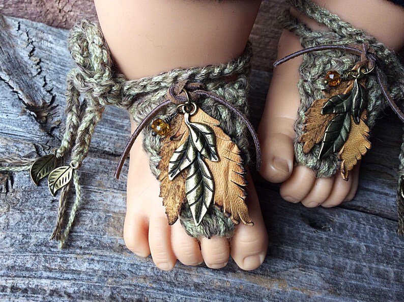 Baby Leather Shoes Sandals Baby Barefoot Sandals Boho Baby Etsy