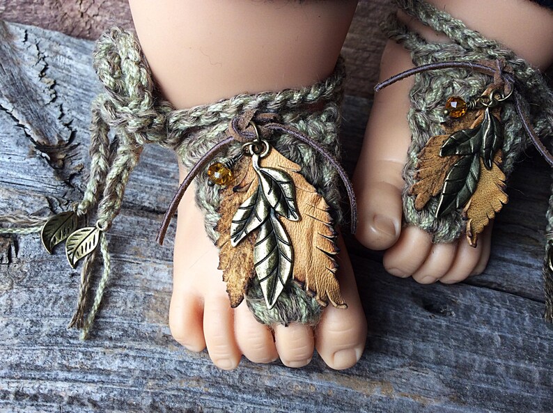 Baby leather shoes, sandals, baby barefoot sandals, boho baby clothes, shower gift, baby gladiator sandals, unisex newborn, toddlers, kids image 1