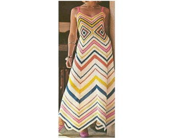 chevron maxi