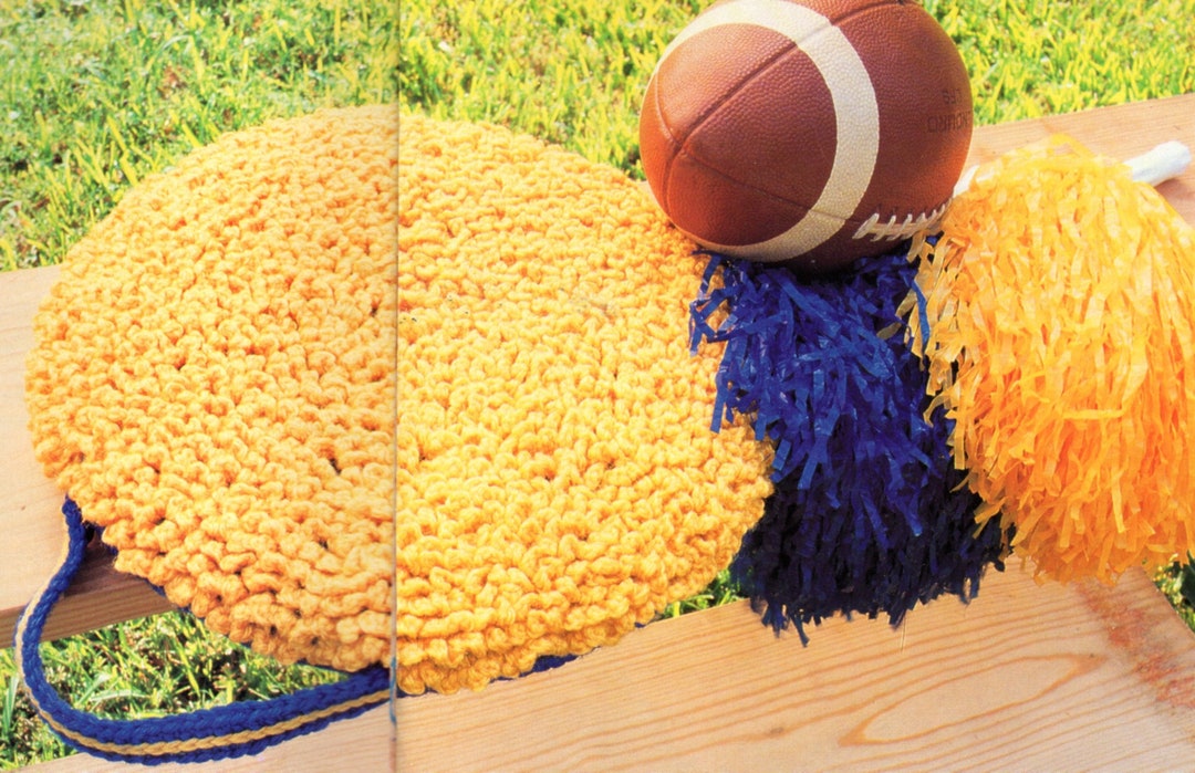 Stadium Seat Cushion Crochet Pattern Stadium Seating Cushion Crochet