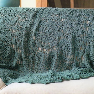 Round Pineapple Afghan Crochet Pattern Pineapples Afghan Crochet Pattern PDF Instant Download