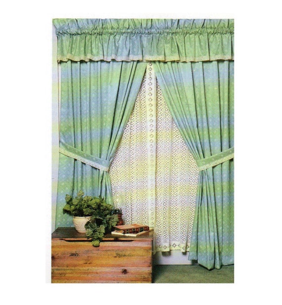 Curtain Drapery Panel Crochet Pattern Curtain Drape Crochet Pattern PDF Instant Download