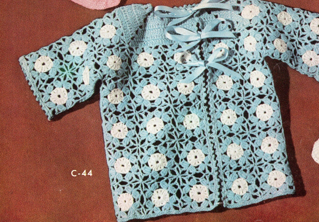 Granny Square Kimono Crochet Pattern Kimono Crochet Pattern Etsy