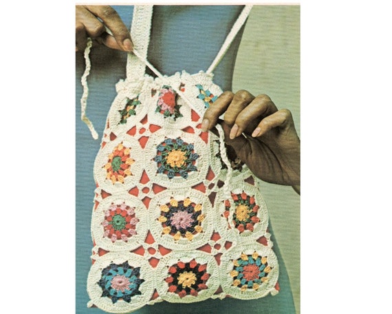 crochet hippie bag pattern