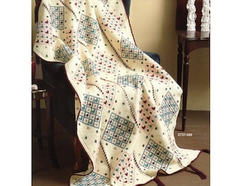 Heart Sampler Blanket Crochet Pattern  Sampler Blanket Crochet Pattern PDF Instant Download