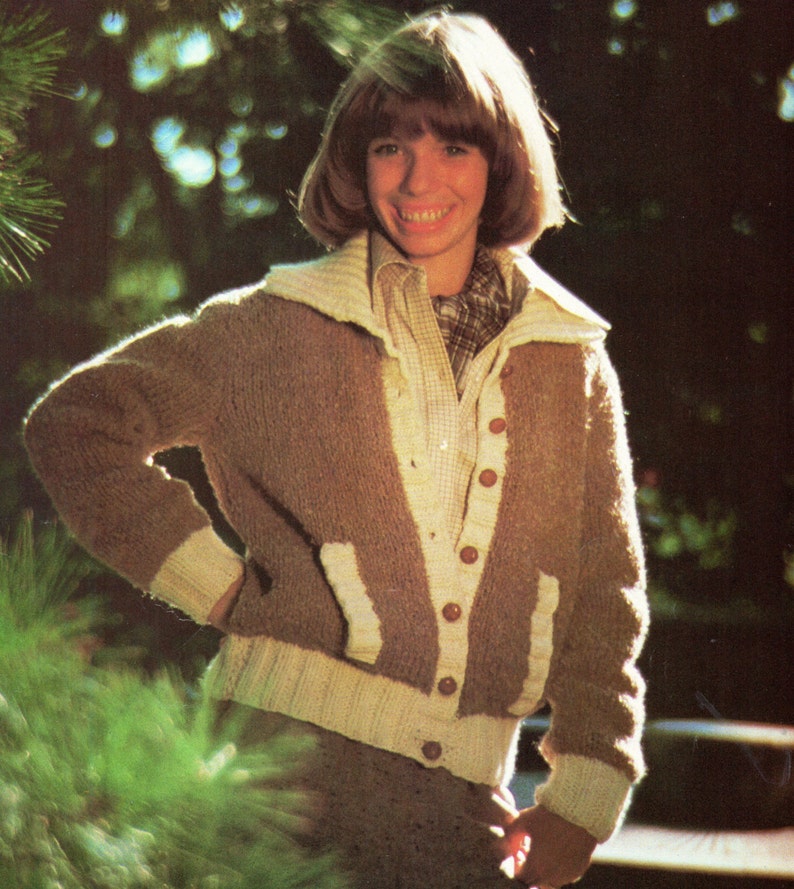 Womans Bomber Jacket Sweater Knitting Pattern Bomber Jacket Etsy