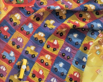 Modello di maglia per coperta per neonati, modello di maglia per neonati afghani, modello di maglia per neonati e bambini piccoli, PDF, download immediato