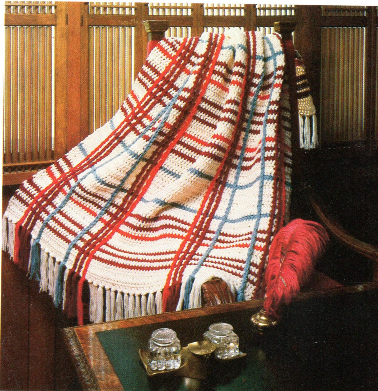 Tartan Plaid Afghan Crochet Pattern Plaid Afghan Crochet Pattern PDF